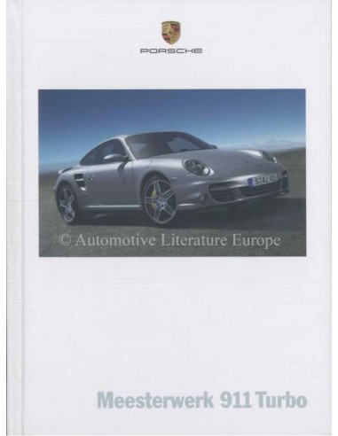 2006 PORSCHE 911 TURBO HARDCOVER BROCHURE NEDERLANDS