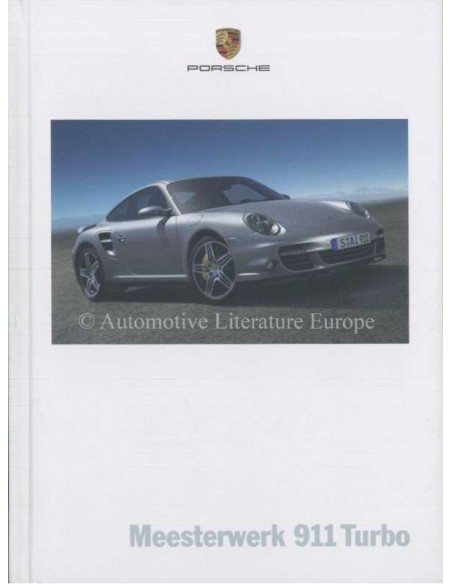 2006 PORSCHE 911 TURBO HARDCOVER BROCHURE NEDERLANDS