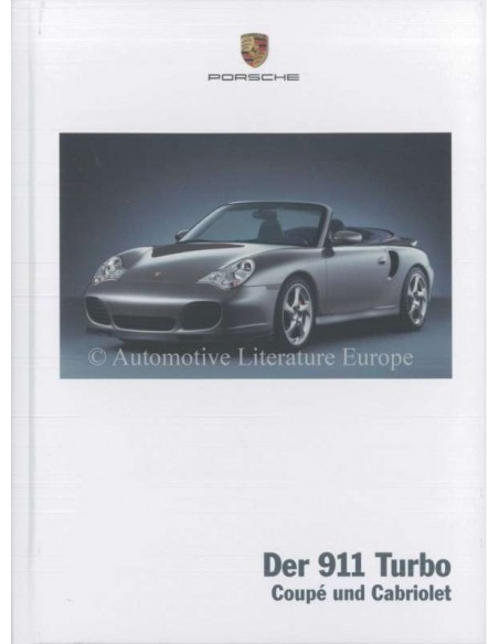 2004 PORSCHE 911 TURBO HARDBACK BROCHURE GERMAN