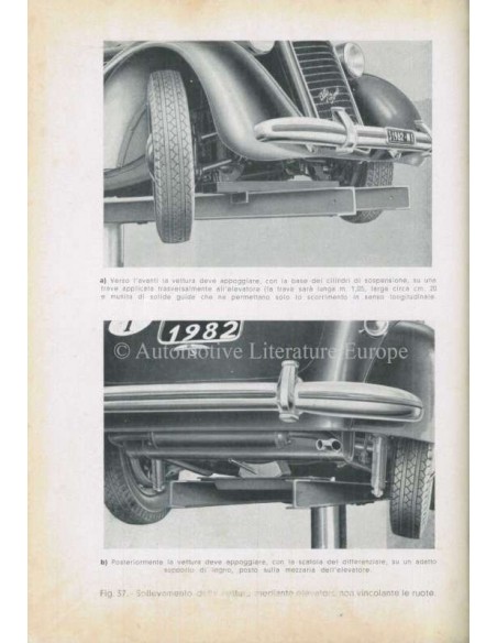 1957 ALFA ROMEO AUTOTUTTO BENZINE INSTRUCTIEBOEKJE ITALIAANS