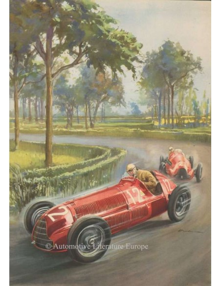 1955 ALFA ROMEO 950 AUTOCARRO BROCHURE ITALIAANS