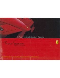 2003 FERRARI ENZO INSTRUCTIEBOEKJE 1855/03