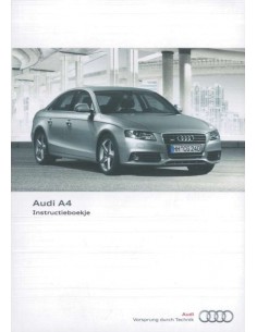 2011 AUDI A4 INSTRUCTIEBOEKJE NEDERLANDS