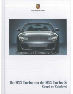 2005 PORSCHE 911 TURBO S HARDBACK BROCHURE DUTCH