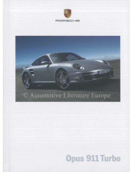 2006 PORSCHE 911 TURBO HARDCOVER BROCHURE DUITS