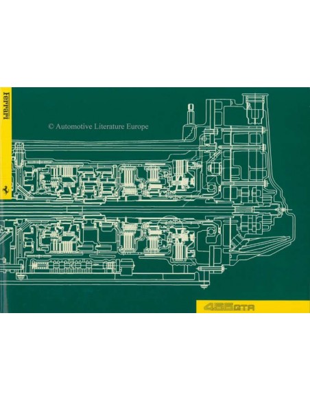 1996 FERRARI 456GTA BROCHURE 1087/96