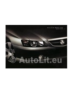 2003 HOLDEN CALAIS BERLINA S II BROCHURE AUSTRALISCH