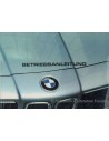 1982 BMW 6 SERIES OWNERS MANUAL GERMAN