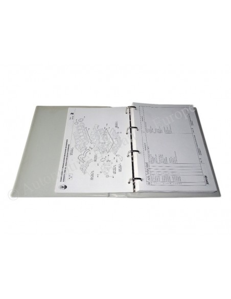 2001 MASERATI 3200 GT ONDERDELENBOEK