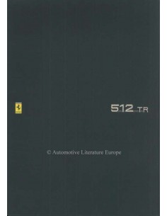 1991 FERRARI 512 TR BROCHURE 690/91 2