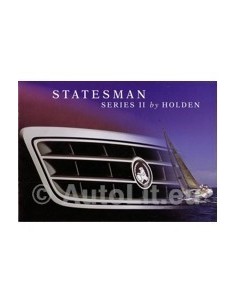 1996 HOLDEN STATESMAN SERIES II BROCHURE AUSTRALISCH