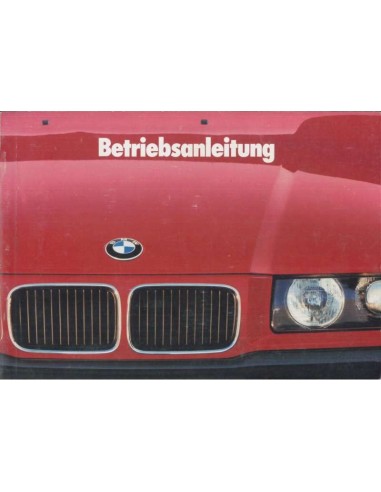 1993 BMW 3ER BETRIEBSANLEITUNG DEUTSCH