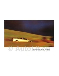2005 HOLDEN ASTRA CONVERTIBLE BROCHURE AUSTRALISCH