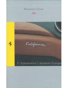 2014 FERRARI CALIFORNIA T REFERENCE GUIDE ENGLISH