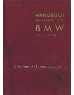 1934 BMW 315 INSTRUCTIEBOEKJE DUITS