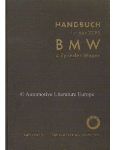 1935 BMW 309 BETRIEBSANLEITUNG DEUTSCH
