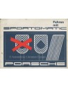 1969 PORSCHE 911 SPORTOMATIC OWNERS MANUAL GERMAN