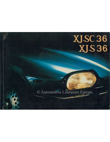 1984 JAGUAR XJ-SC / SJ-S 3.6 INSTRUCTIEBOEKJE DUITS