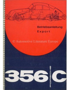 1963 PORSCHE 356 C BETRIEBSANLEITUNG DEUTSCH