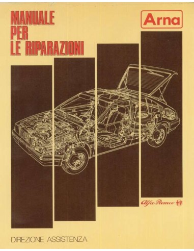 1985 ALFA ROMEO ARNA WORKSHOP MANUAL ITALIAN