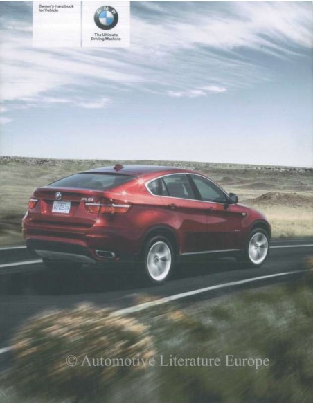 2008 BMW X5 & X6 INSTRUCTIEBOEKJE ENGELS