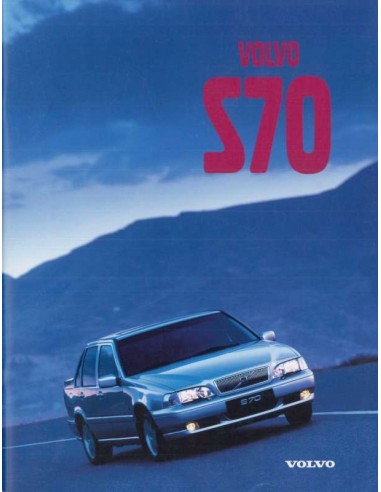 1997 VOLVO S70 PROSPEKT DEUTSCH
