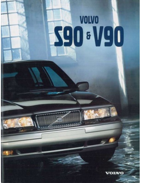 1997 VOLVO S90 / V90 BROCHURE GERMAN