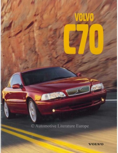 1997 VOLVO C70 COUPE BROCHURE DUITS