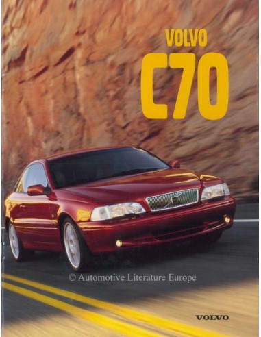 1997 VOLVO C70 COUPE PROSPEKT DEUTSCH