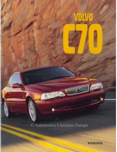 1997 VOLVO C70 COUPE BROCHURE ENGLISH