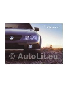 2004 HOLDEN CREWMAN CROSS 8 BROCHURE AUSTRALISCH