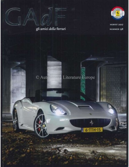 2017 FERRARI GLI AMICI DELLA MAGAZIN 138 NIEDERLÄNDISCH