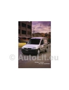 2005 HOLDEN COMBO BROCHURE AUSTRALISCH