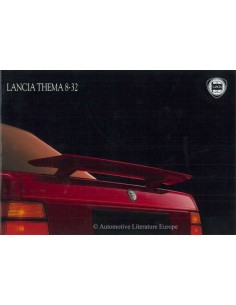 1988 LANCIA THEMA 8.32 BROCHURE ITALIAN
