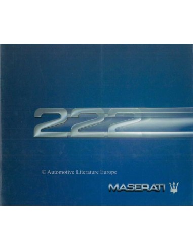 1988 MASERATI 222 PROSPEKT ITALANISCH