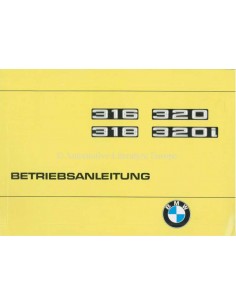 1977 BMW 3 SERIES OWNERS MANUAL GERMAN