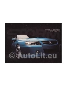 2005 HOLDEN SPECIAL EDITION STORM UTE BROCHURE AUSTRALISCH