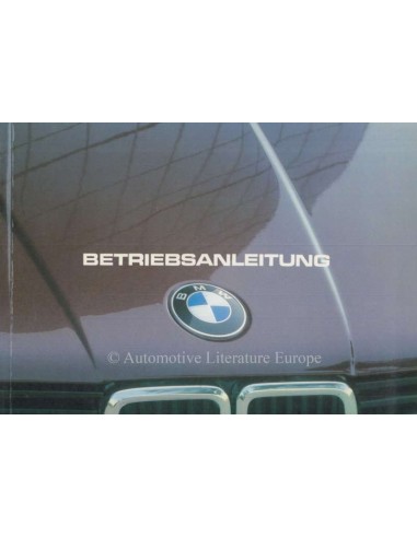 1982 BMW 3 SERIE INSTRUCTIEBOEKJE DUITS
