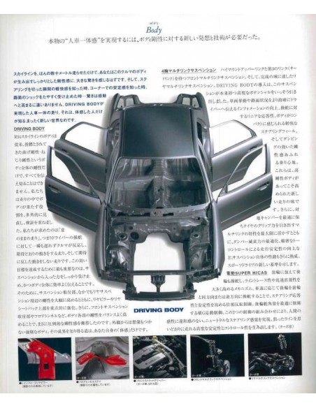 1999 NISSAN SKYLINE 25GT-X TURBO BROCHURE
