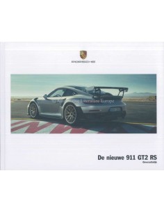 2010 PORSCHE 911 GT2 RS HARDCOVER PROSPEKT NIEDERLÄNDISCH
