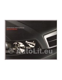 2005 HOLDEN STATESMAN INTERNATIONAL SE BROCHURE AUSTRALISCH
