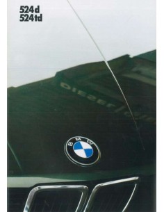 1986 BMW 5 SERIES BROCHURE DUTCH