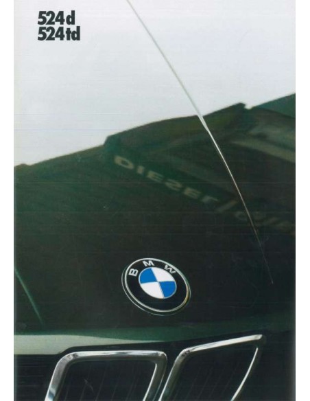 1986 BMW 5 SERIE BROCHURE NEDERLANDS