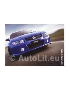 2006 HOLDEN COMMODORE BROCHURE AUSTRALISCH