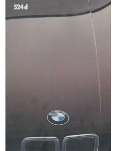 1986 BMW 5 SERIE BROCHURE DUITS