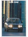 1987 BMW 5 SERIE BROCHURE DUITS