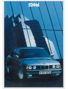 1990 BMW 5ER PROSPEKT NIEDERLÄNDISCH