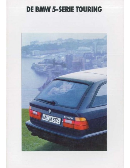 1992 BMW 5 SERIES TOURING BROCHURE DUTCH
