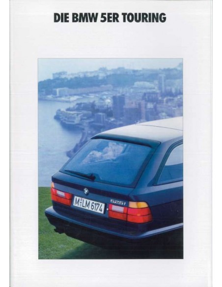 1992 BMW 5 SERIE TOURING BROCHURE DUITS
