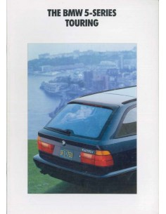 1992 BMW 5 SERIES TOURING BROCHURE ENGLISH (US)